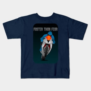 Faster than fear Kids T-Shirt